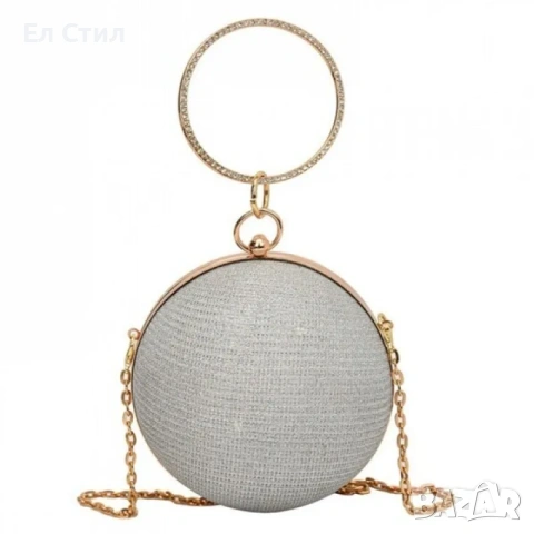 💕Дамска чанта ,топка , снимка 4 - Чанти - 53562756