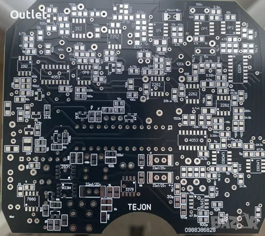 Tesoro Tejon платка за металотърсач/металдетектор, снимка 2 - Антикварни и старинни предмети - 45556339