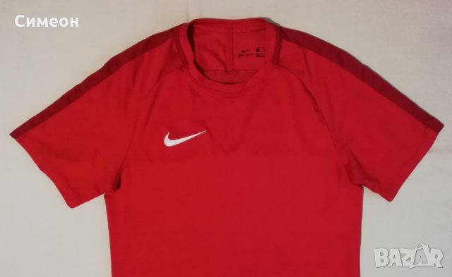Nike Dry Academy оригинална тениска S Найк спорт фланелка фитнес, снимка 2 - Спортни дрехи, екипи - 32311776