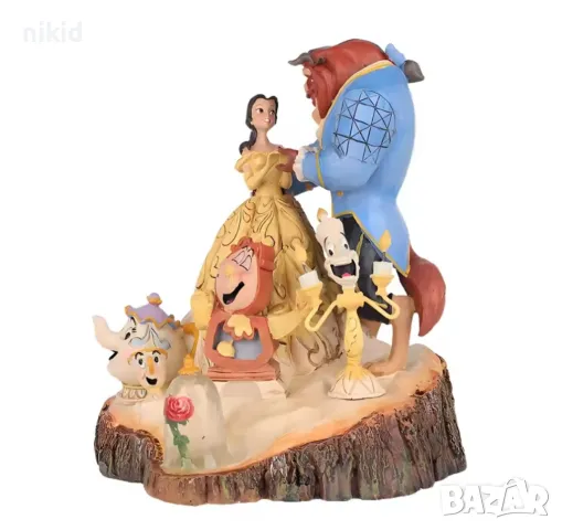 Красавицата и Звяра 2D Акрилна Фигурка и ключодържател