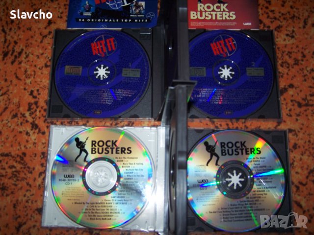 Компакт дискове на Rock Busters 2-CD, 1991/ Hit It: 24 originale top hits 2 cd box, снимка 7 - CD дискове - 38076701