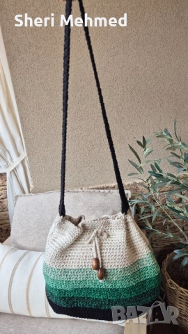 ръчно плетени чанти, снимка 10 - Чанти - 51996737