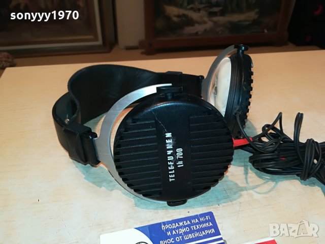 telefunken th700 headphones-germany 1907211103, снимка 4 - Слушалки и портативни колонки - 33562078