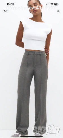 Панталон от плат на Pull&Bear