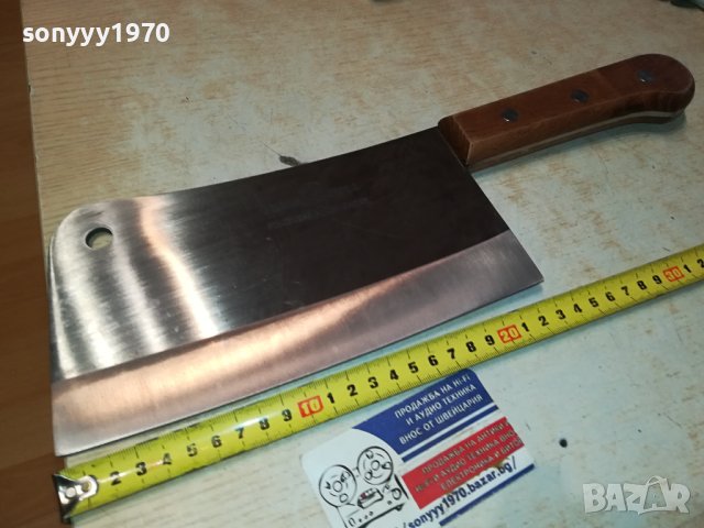 JAPAN-МАСИВЕН САТЪР-ЯК ГОЛЯМ ТЕЖЪК 1001241745, снимка 4 - Антикварни и старинни предмети - 43748015