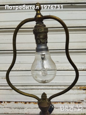 Стара Бронзова Лампа наречена Лира , снимка 5 - Други ценни предмети - 43839633