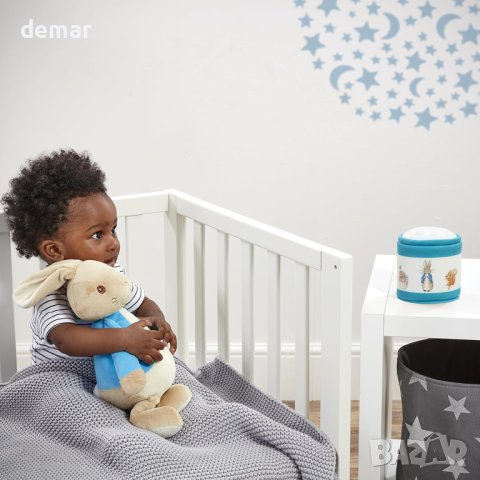 Peter Rabbit - мека играчка с класически герои със звездно нощно небе, снимка 5 - Плюшени играчки - 43581495