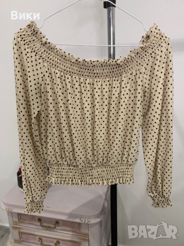 Блуза в размер S - М, снимка 7 - Блузи с дълъг ръкав и пуловери - 44096585