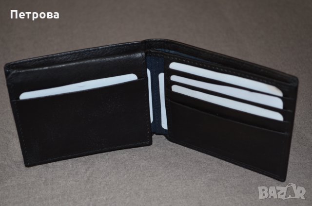 Haggar малък хоризонтален портфейл + 2 бр. карти за RFID защита , снимка 8 - Портфейли, портмонета - 32742827