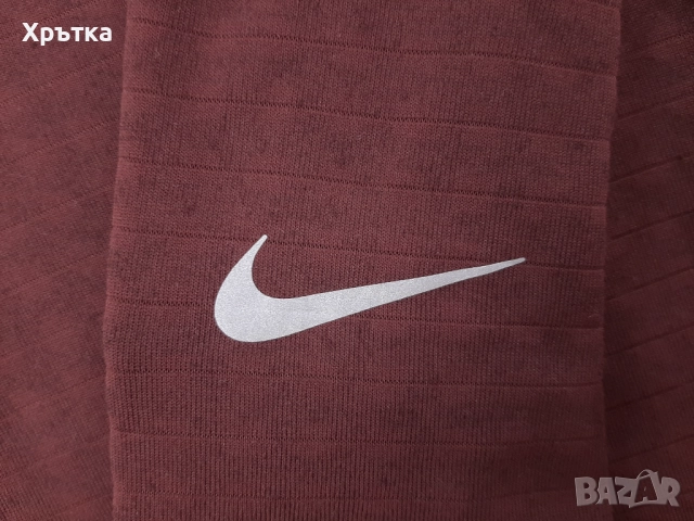 Nike Sphere Run Division - Оригинална мъжка блуза с вълна р-р S, снимка 9 - Блузи - 52309109