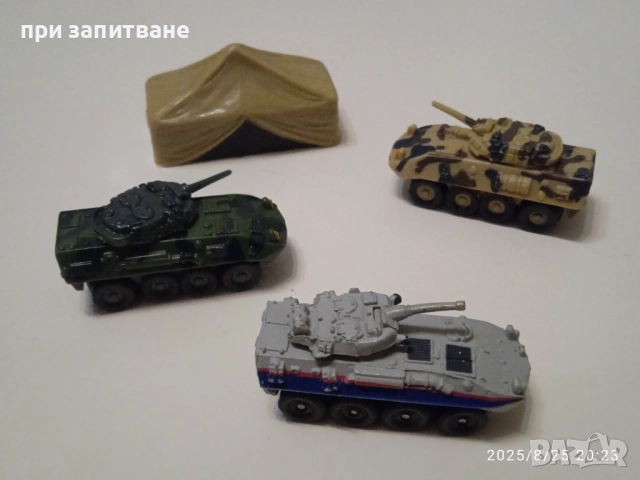 2 мини бронетранспортьори на Micro machines и на Smart toys , снимка 2 - Колекции - 48610483
