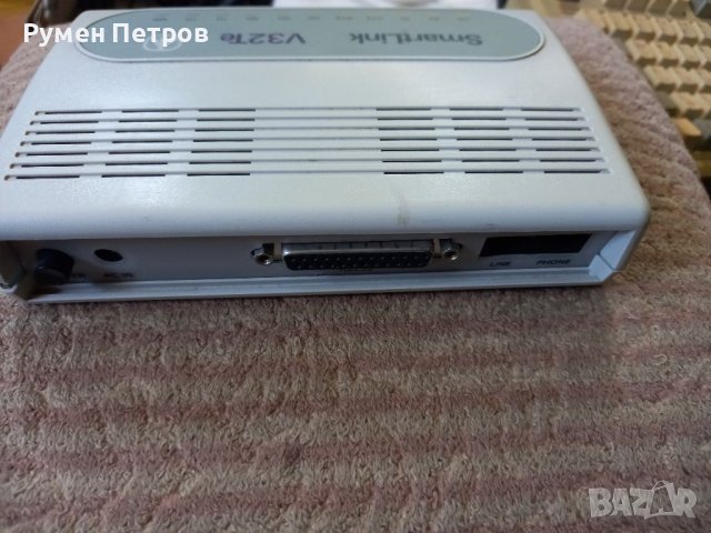 Ретро модем SmartLink V32Te, снимка 3 - Антикварни и старинни предмети - 37158457