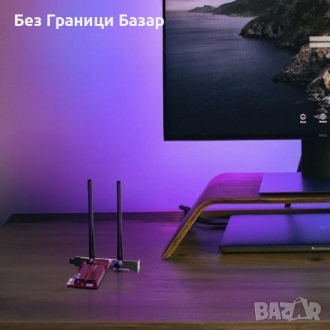 Нова Mercusys MA37BE PCIe WiFi 7 карта с Bluetooth 5.4 и трибандова скорост, снимка 8 - Друга електроника - 51896714