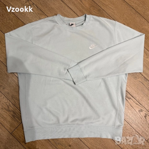 Мъжка блуза Nike Sportswear Club Fleece | L размер, снимка 2 - Блузи - 52844529