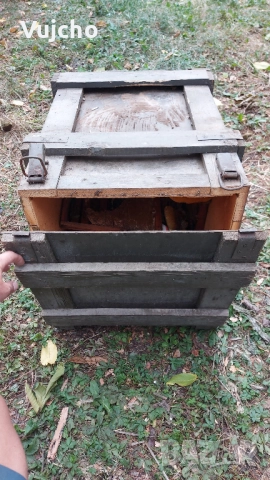 Дървен сандък, снимка 5 - Други стоки за дома - 51757843