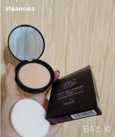 Копринена пудра за лице Duo Tiande, снимка 2 - Козметика за лице - 52637400