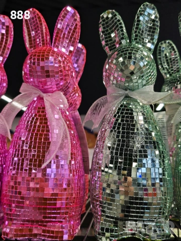 декорация фигурки зайчета , снимка 2 - Декорация за дома - 53294541