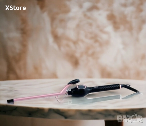 Маша за коса Voltz, 38W, Турмалинов кристал покритие, 200°C , Черен, снимка 5 - Маши за коса - 52593746