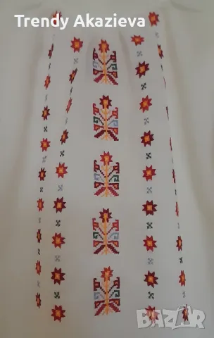 Блузка с българска бродерия/национална носия, снимка 4 - Антикварни и старинни предмети - 48650640