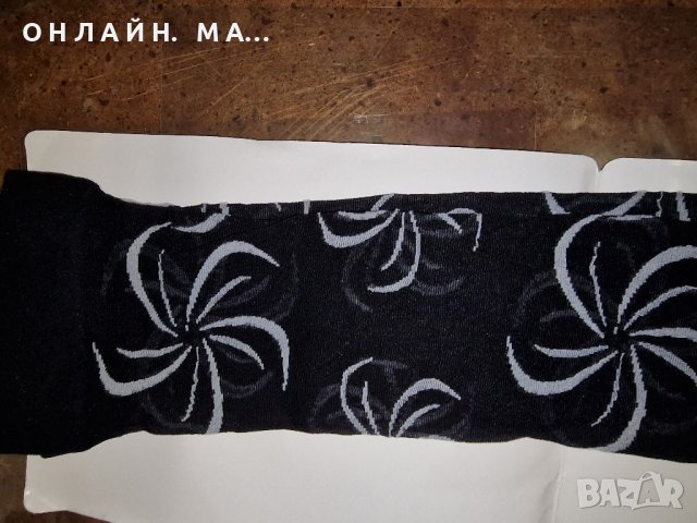   Цветни фигурални дамски чорапи с еластан  Чорапи SENSI фигурални 20 Den 3 D , снимка 5 - Дамски чорапи - 39447508