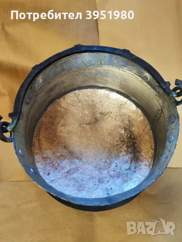 Меден бакър, снимка 2 - Антикварни и старинни предмети - 48171764