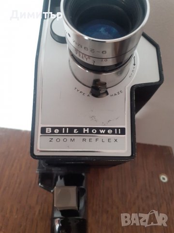 Bell & Howell Zoom Reflex  8mm кинокамера., снимка 5 - Камери - 35246467