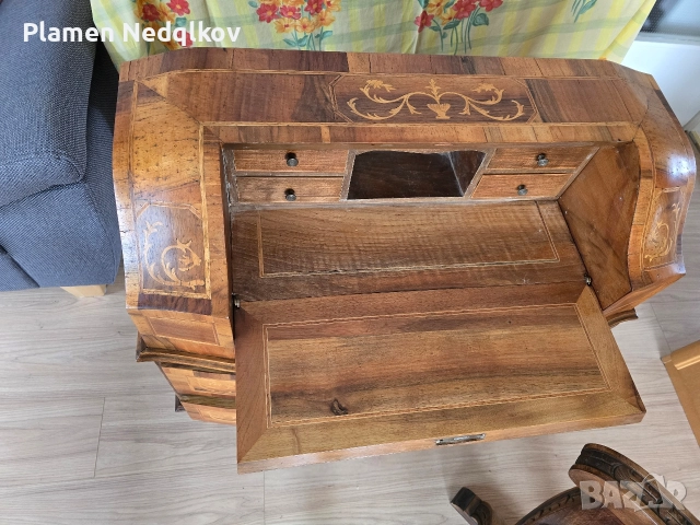 Бюро Секретар, снимка 10 - Антикварни и старинни предмети - 52572311