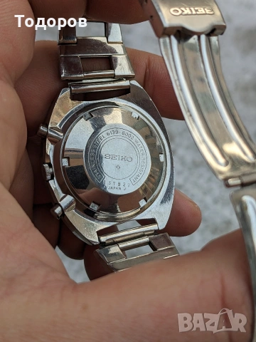 Seiko 6139 Pogue automatic chronograph , снимка 3 - Мъжки - 53147782