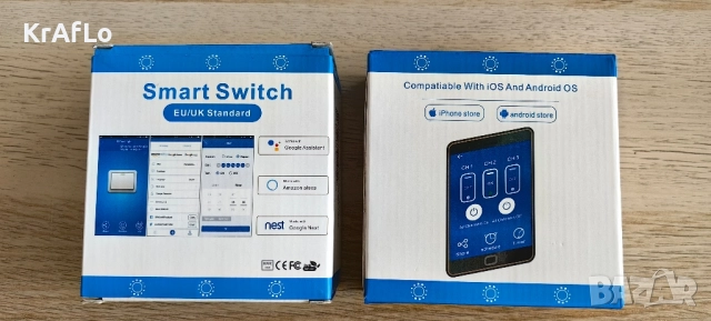 Smart Switch Wifi/RF433 Умен ключ, снимка 4 - Друга електроника - 52129965
