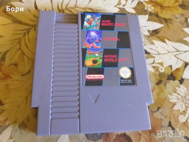 Super Mario Bros/Tetris/Nintendo World Cup  Nintendo NES, снимка 1 - Игри за Nintendo - 32805164
