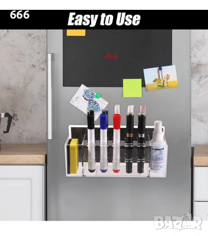 Магнитен органайзер за офис консумативи, снимка 5 - Други стоки за дома - 53563893