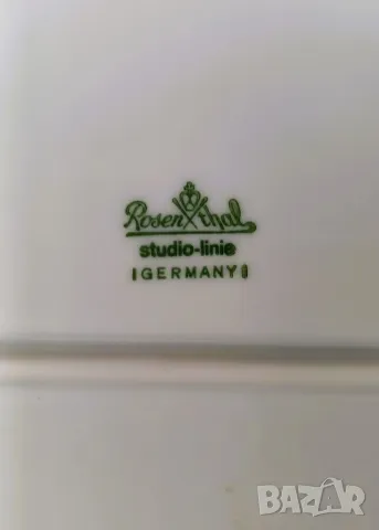 Две елипсовидни плата с цветя - Rosenthal, снимка 6 - Други - 49755022