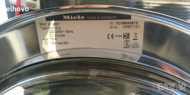 Пералня Miele Softronic W3657, снимка 3 - Перални - 43925908