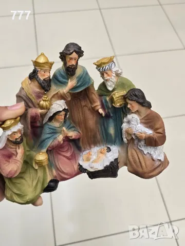 коледна фигурка Рождество Христово , снимка 2 - Декорация за дома - 48254846