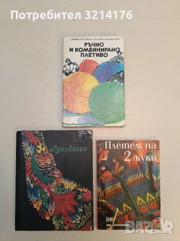 Учебник по ръчно плетиво - Лудмила Пешкова, снимка 3 - Специализирана литература - 53031071