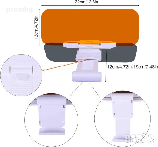 Сенник за защита от отблясъци, фарове, мъгла, слънцезащитна козирка,, снимка 5 - Аксесоари и консумативи - 31089720