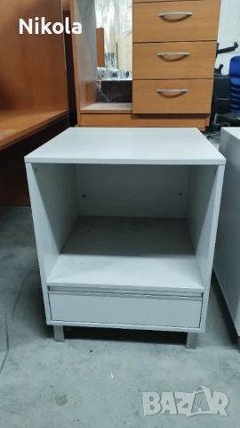 Офис шкаф с чекмедже и рафт за техника или материали 60/60/76см, снимка 2 - Шкафове и рафтове - 51230745