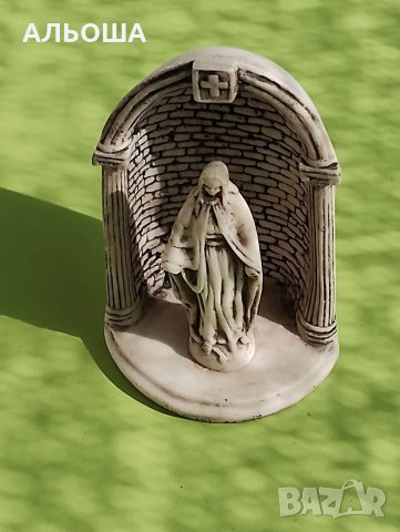 Статуя на Дева Мария, снимка 4 - Антикварни и старинни предмети - 37363208