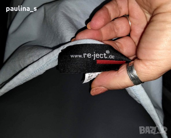 Дамска блуза с яка и гол гръб "re-ject" ® / голям размер , снимка 5 - Туники - 28816327