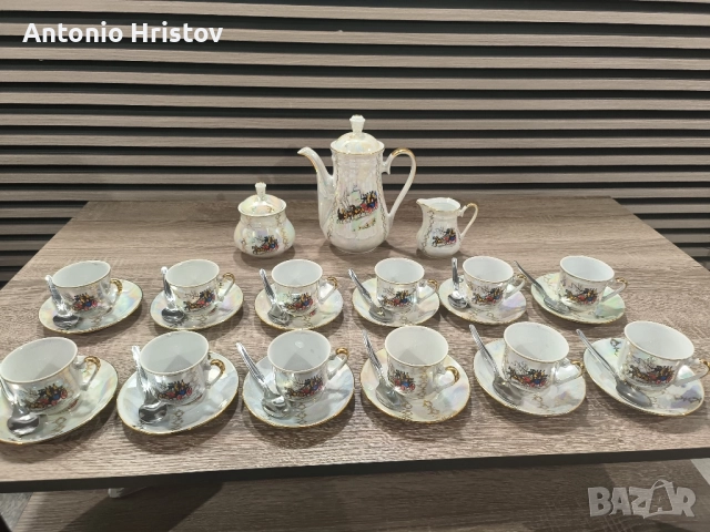 Порцеланов сервиз за кафе , снимка 13 - Сервизи - 52184297