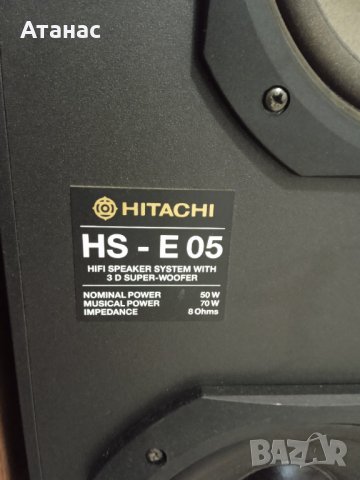 HITACHI HS-E 05 , снимка 2 - Тонколони - 40652836