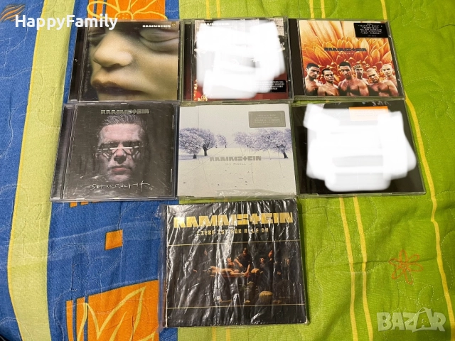 RAMMSTEIN Рамщайн Оригинални Немски дискове сд cd