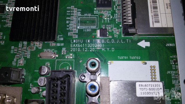 Maın Board EAX64113202 (0) EBT61396824, снимка 2 - Части и Платки - 26250196