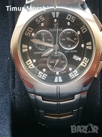 предлагам мъжки часовник FESTINA кварцов механизъм , снимка 4 - Мъжки - 53449372