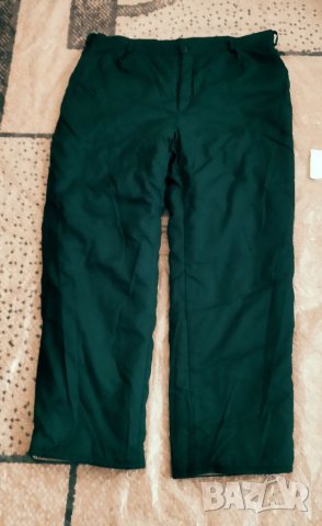 Зелен ватиран работен панталон 2 хл