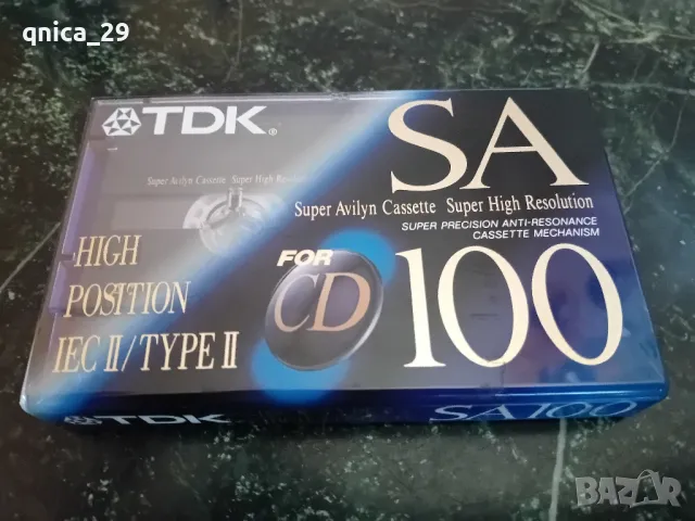 TDK SA 100, снимка 1 - Декове - 48515973