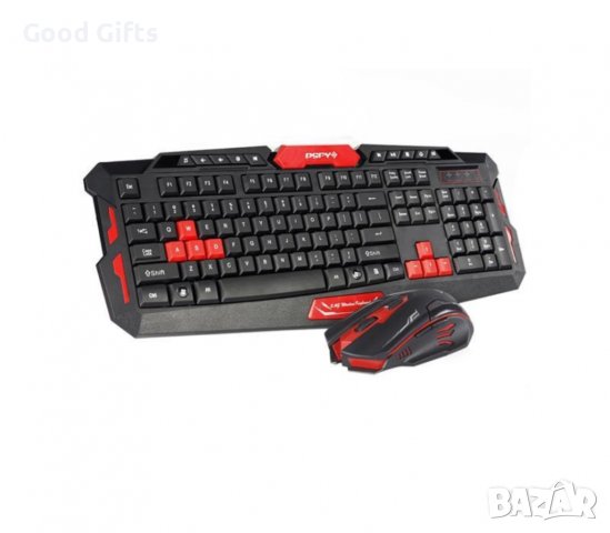 Геймърска безжична клавиатура и безжична мишка, снимка 5 - Клавиатури и мишки - 39301144