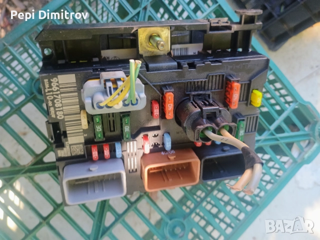 Контролен Модул (Бушонно Табло BSI / BSM ) за Citroen , Peugeot - 9661708180, снимка 4 - Части - 51695110