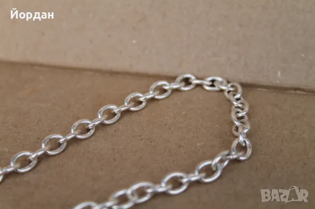 Сребърно колие, снимка 6 - Колиета, медальони, синджири - 48198449