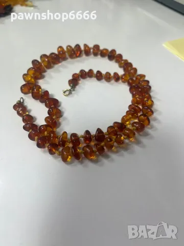 Лот бижута от натурален Кехлибар , снимка 11 - Колекции - 48596148